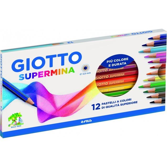 Giotto supermina 12 pastelli fila