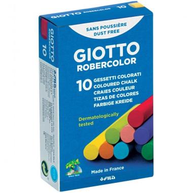 Gesso colorato 10pz in astuccio