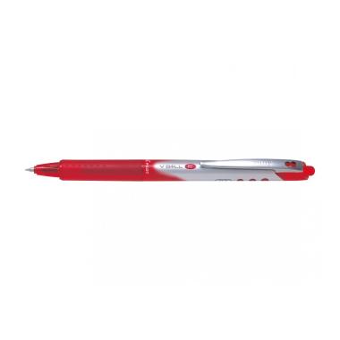 Penna v-ball rt 0,7 rosso gel