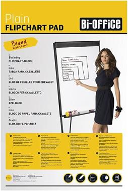 Blocco 20ff  per lavagna 98x65 bianco liscio