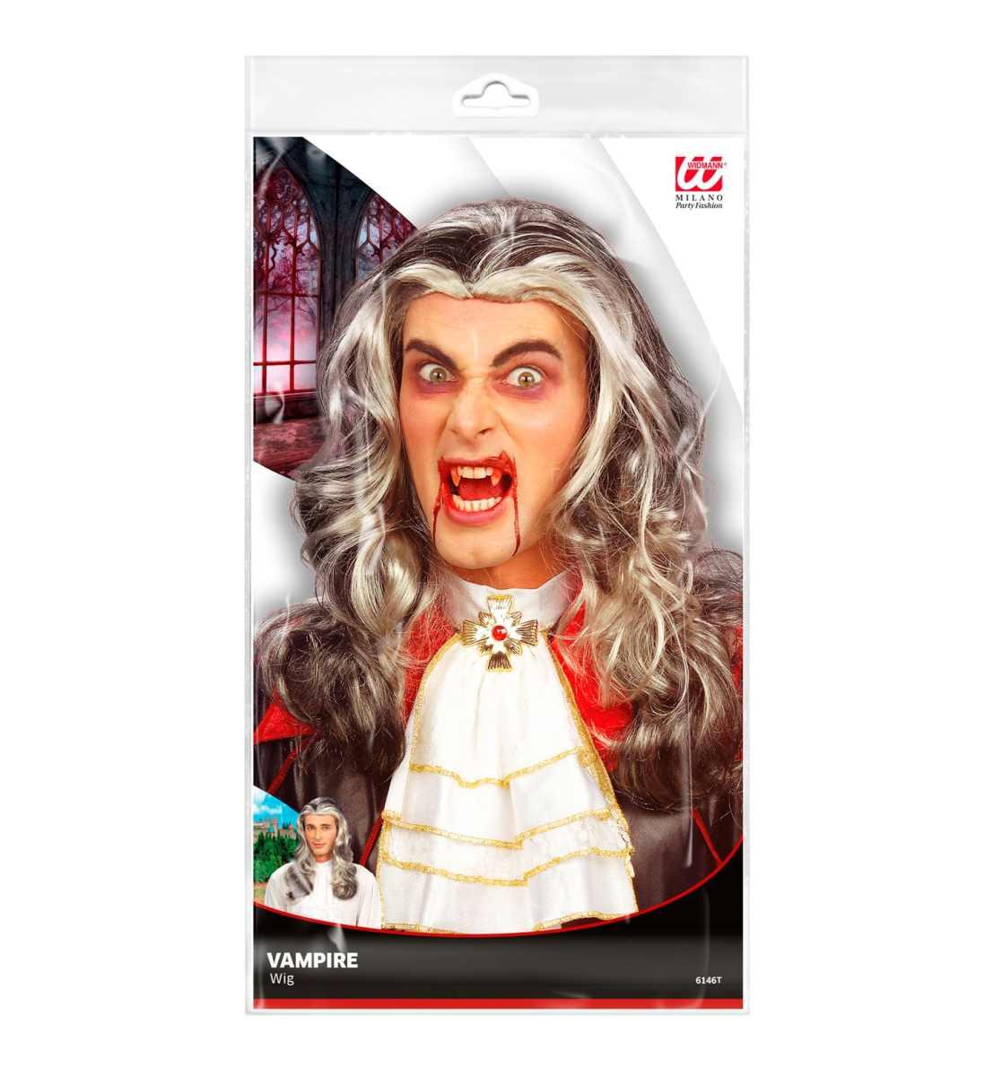 Parrucca vampiro lunga