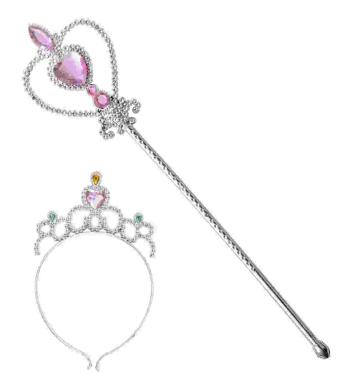 Tiara e scettro con gemme   1923g