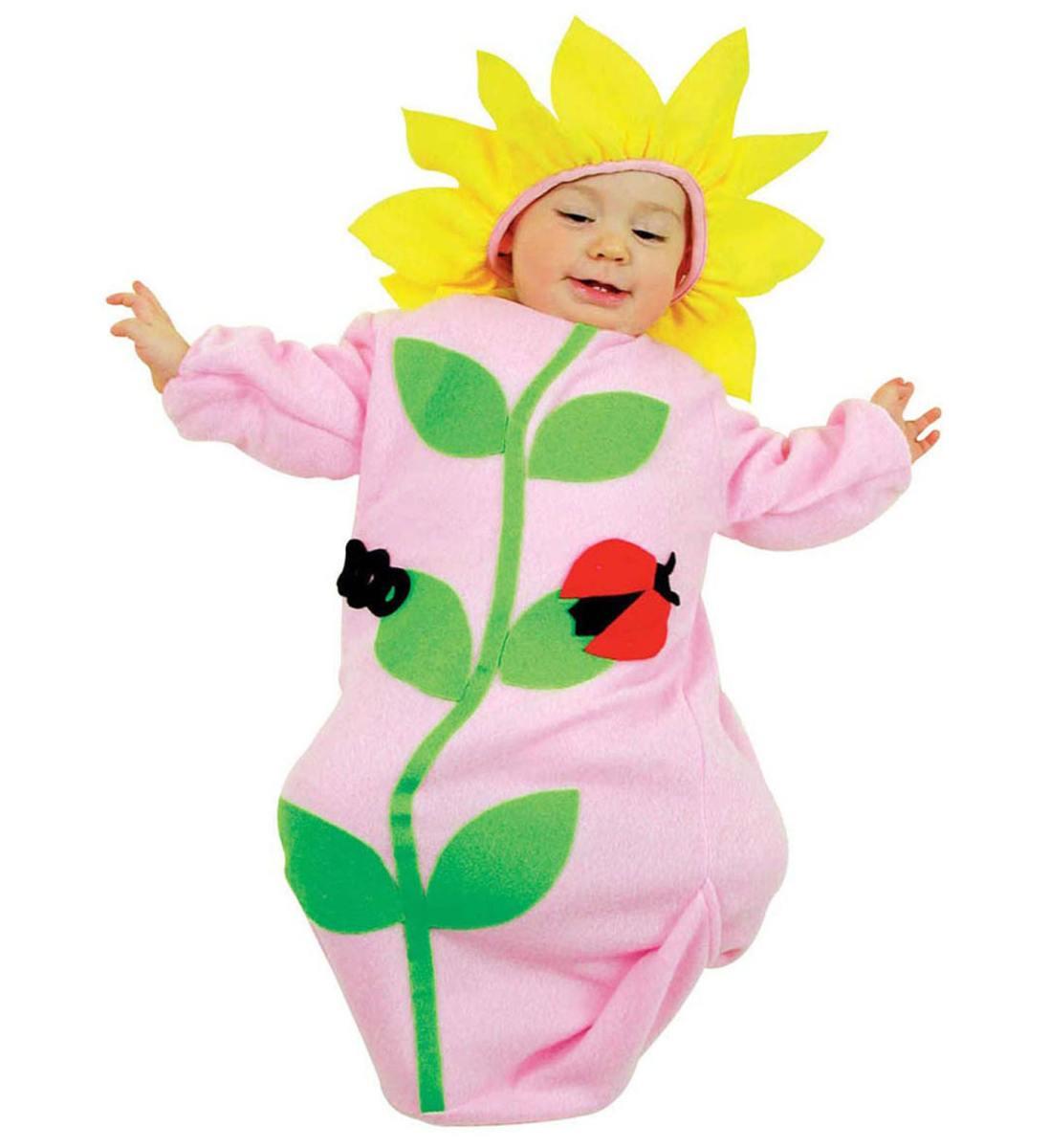 Fiorellino rosa/azzurro 9 mesi