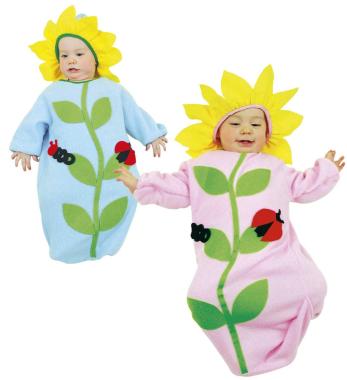 Fiorellino rosa/azzurro 9 mesi