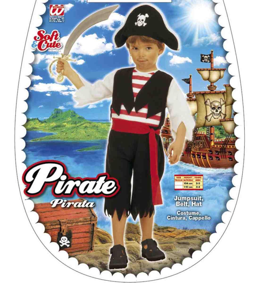 Costume pirata bambino