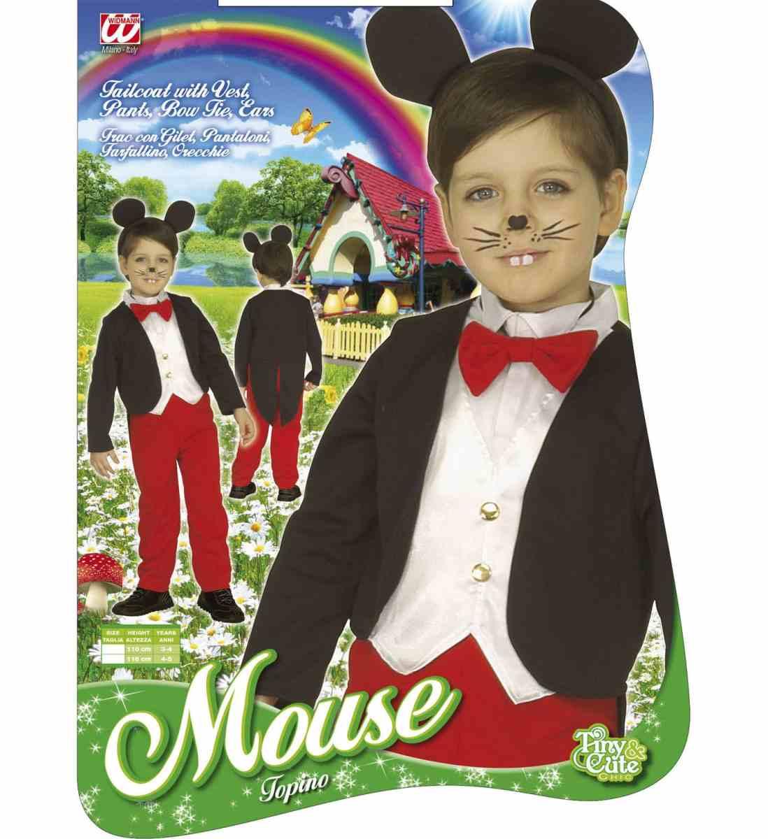 Costume topino bambino