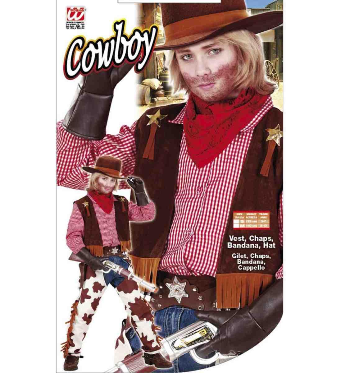 Costume cowboy  per bambino