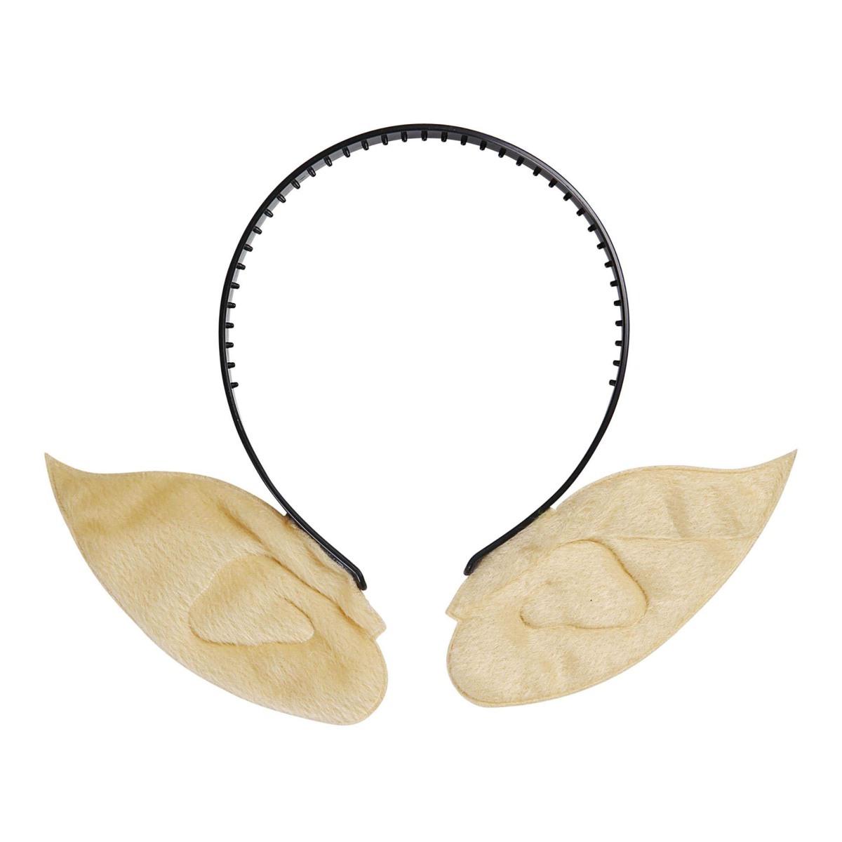 Cerchietto orecchie appuntite color carne