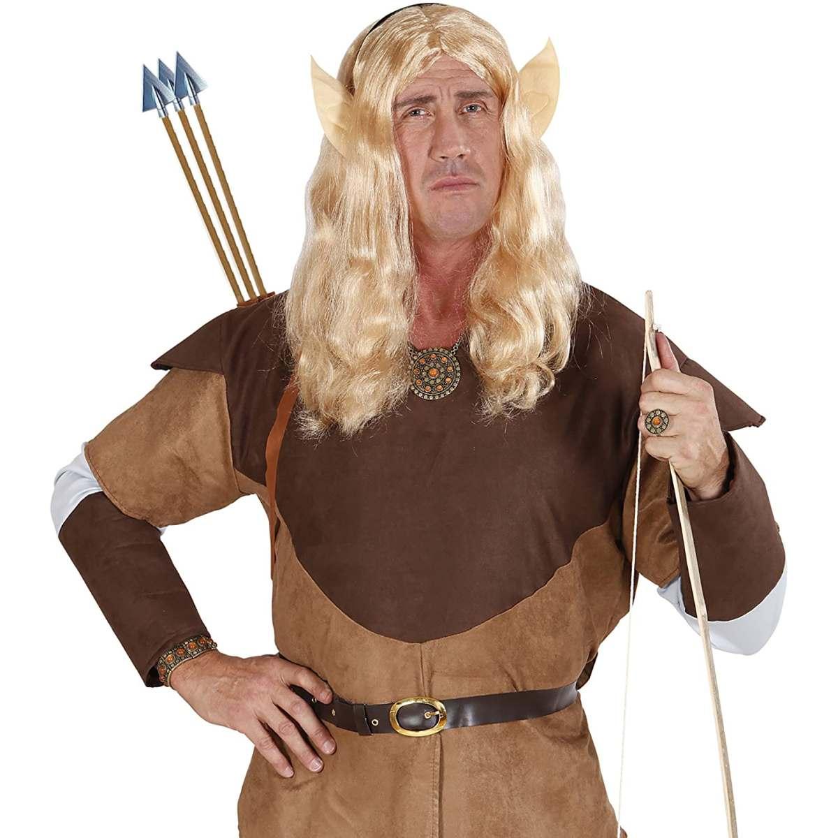 Cerchietto orecchie appuntite color carne