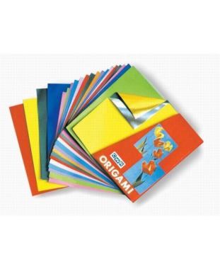 Carta origami metal ass 14x14 cm