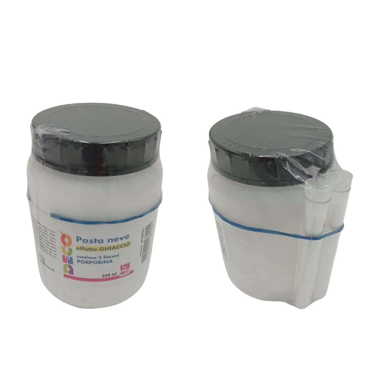 Pasta neve effetto ghiaccio