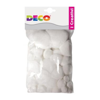 Pompons bianchi busta 40pz