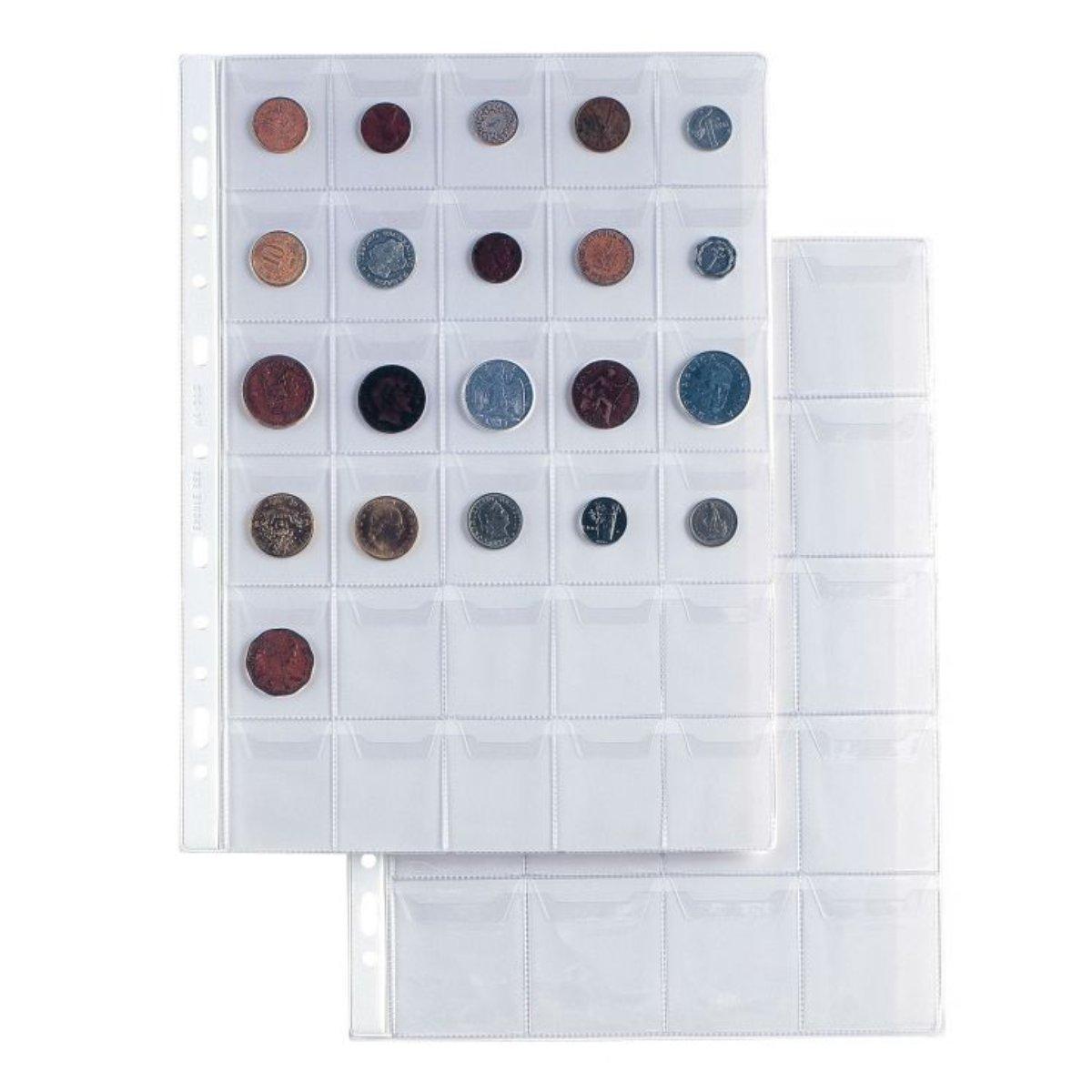 Busta forata per monete a4