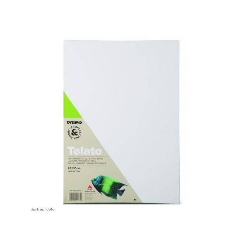 Primo cartone telato 25x35