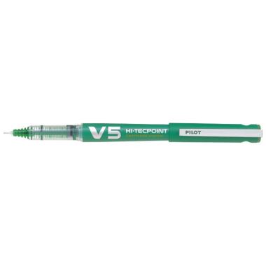 Penna pilot v5 hi-tecpoint 0,5 verde