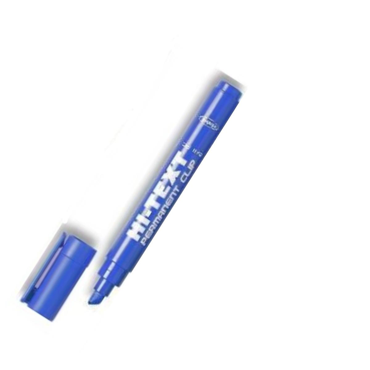 Hi-text permanent clip p.scalpello blu