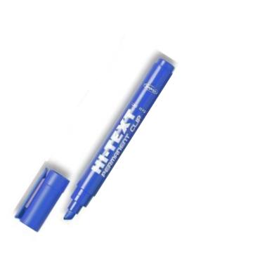 Hi-text permanent clip p.scalpello blu