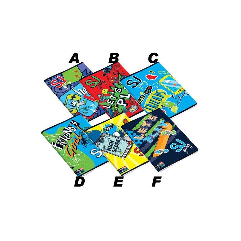 Maxi quaderno sj gang boy rigo a