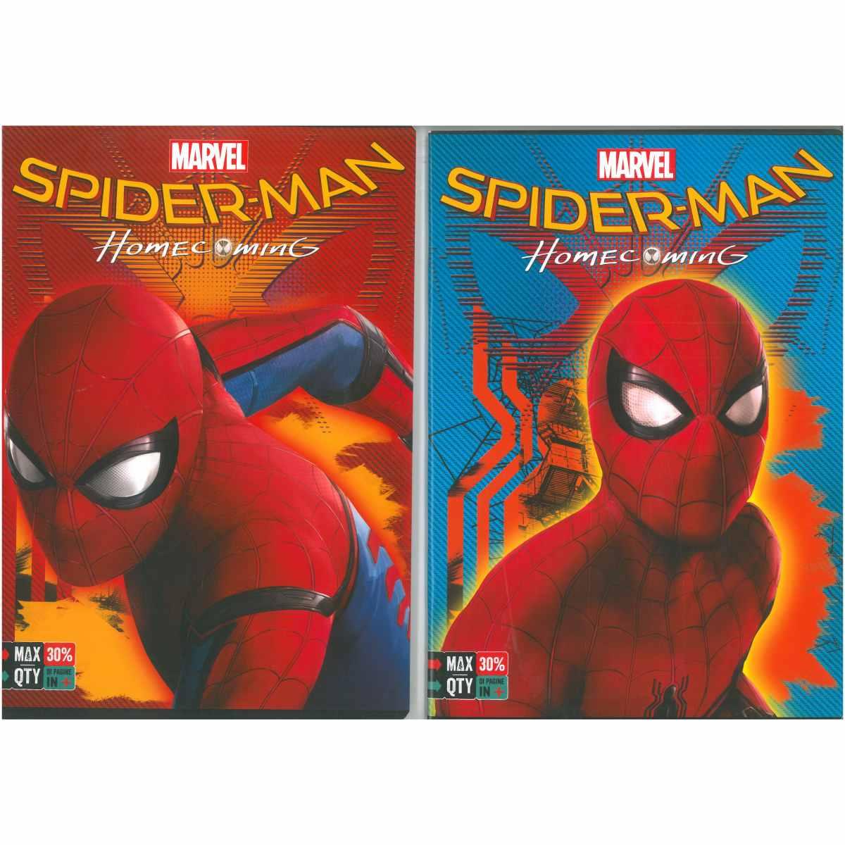 Maxi quaderno spiderman rigo c
