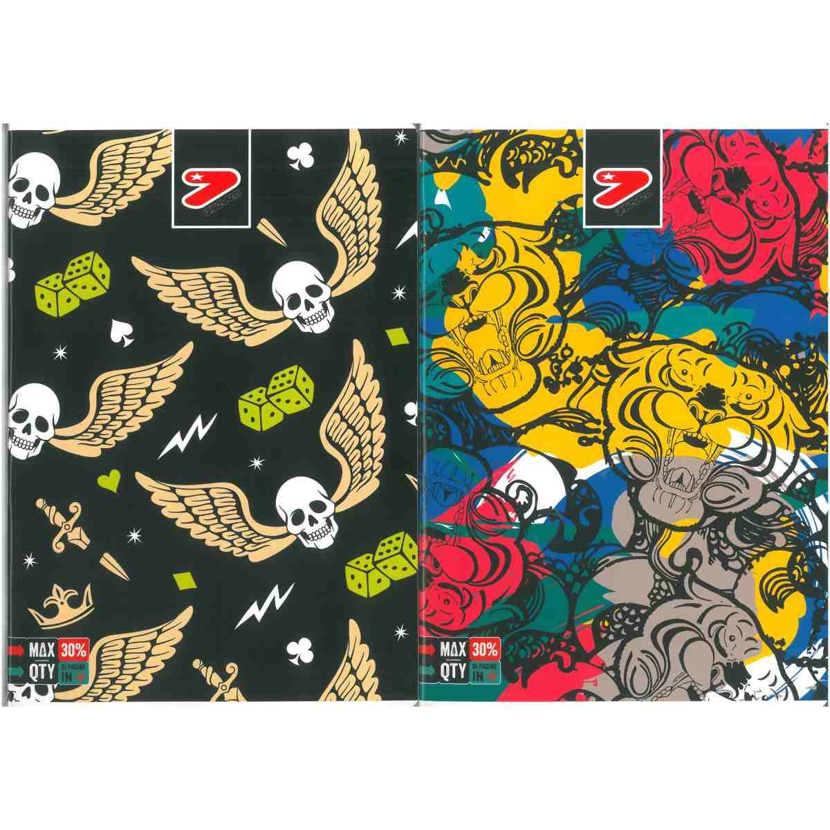 Maxi quaderni seven double boy 1r