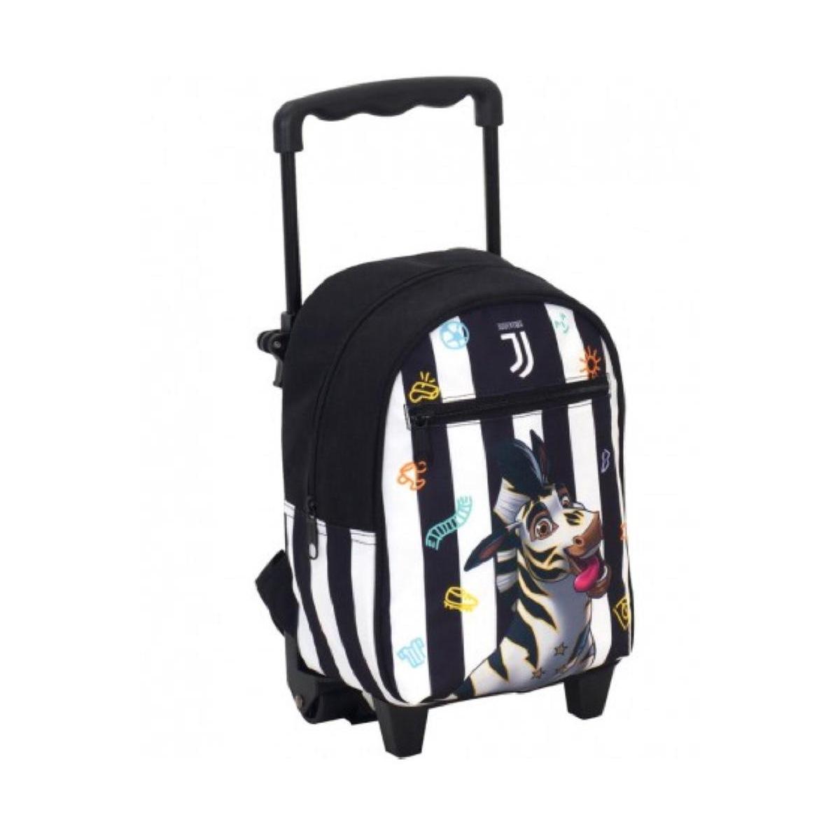 Trolley small black e white juventus