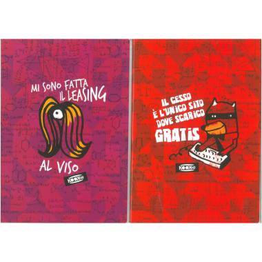 Maxi quaderno kookie rigo 1r