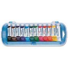 Colori tempera 12 tubi giotto 7,5ml
