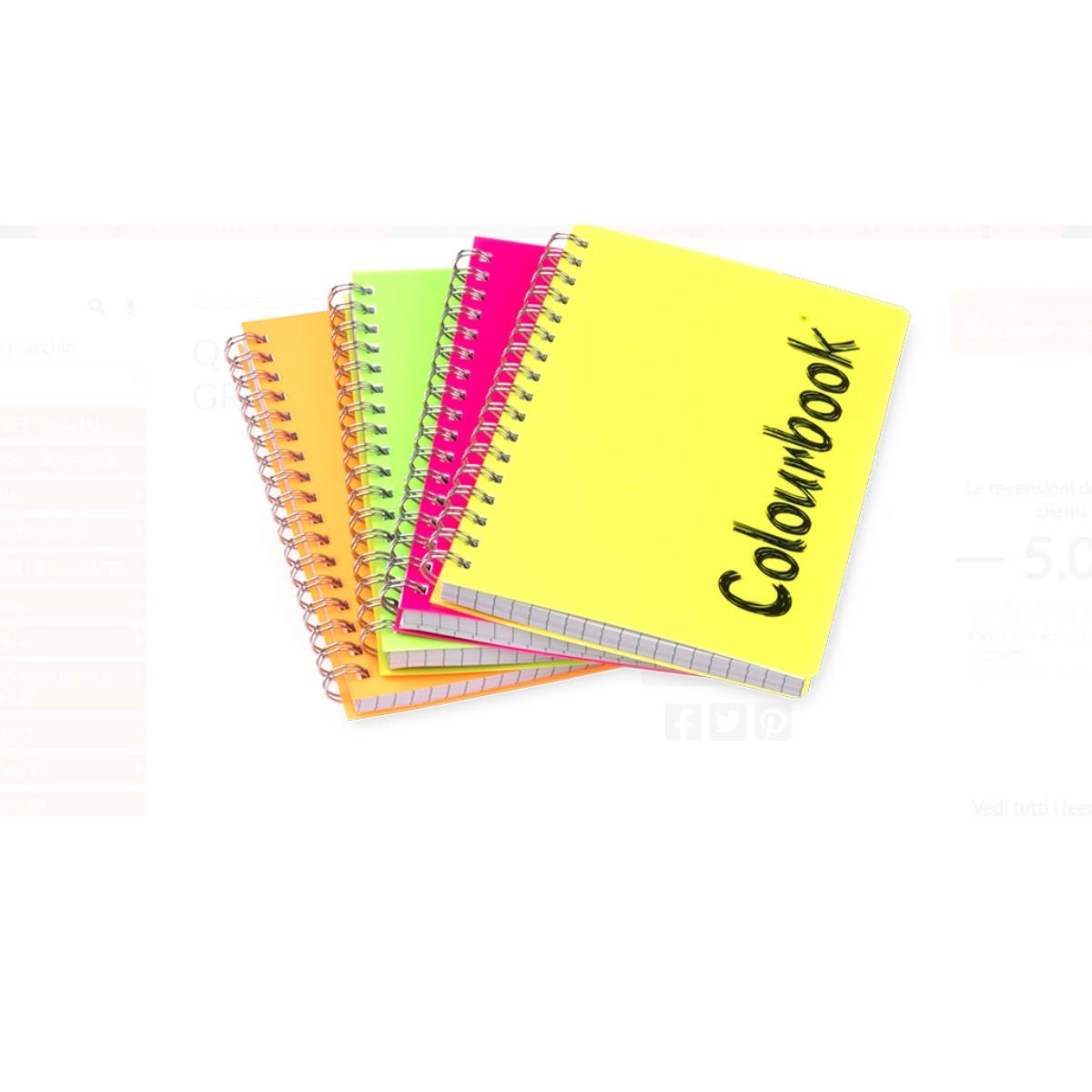 Quaderno a7 spirale 1r