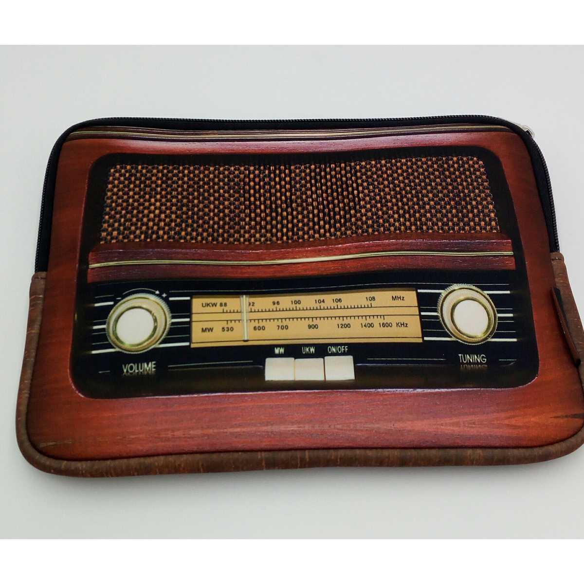 Porta i-pad stampa vintage