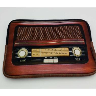 Porta i-pad stampa vintage