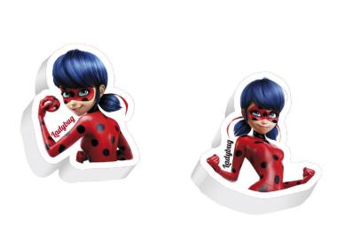 Gomma 3d ladybug 1pz miraculous