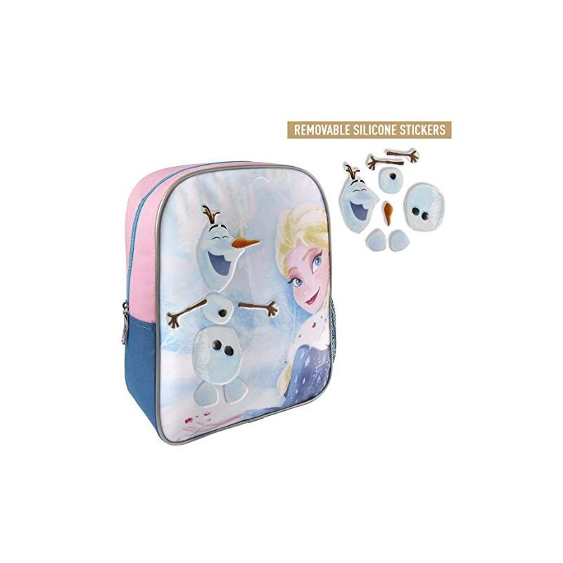 Zaino asilo frozen con adesivi