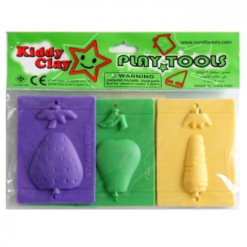 Kiddy clay busta 6 stampini flex per plastilina