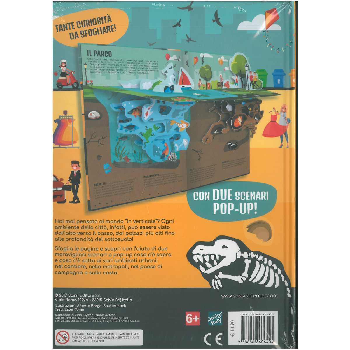 Pop up sopra sotto la citta