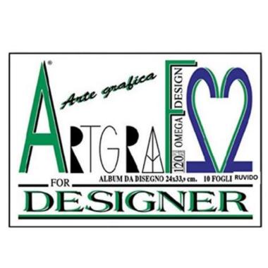 Artgraf album  f2 24x33 ruvido 120gr 10 fogli