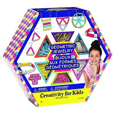 Geometric jewellery creativity for kids faber-castell