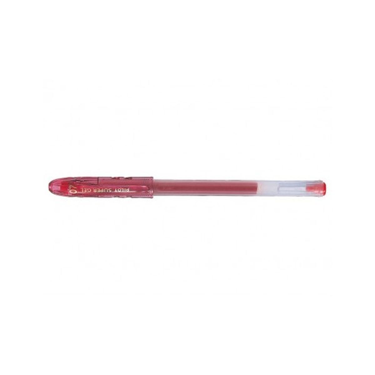 Penna pilot super gel 0,7 rossa