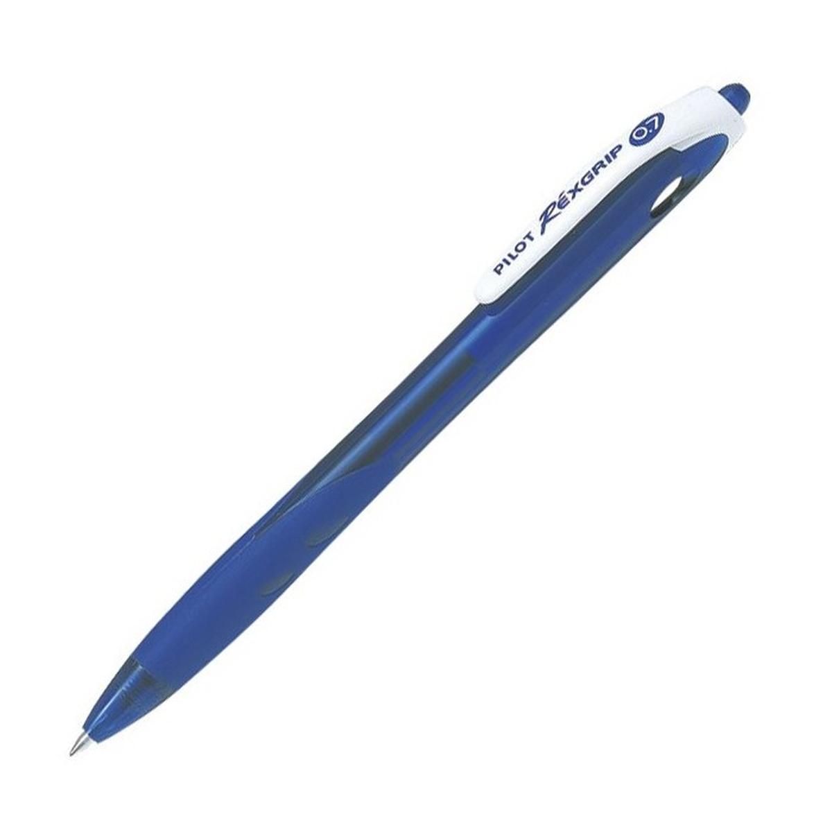 Penna pilot rexgrip begreen 0,7 blu