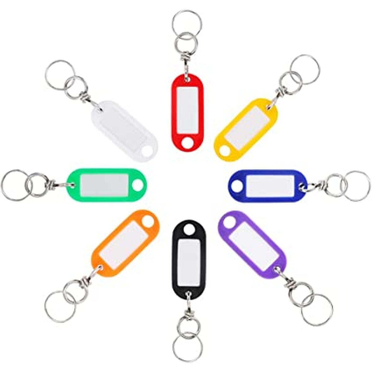 Targhetta portachiavi con anello