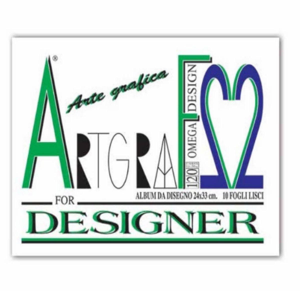 Artgraf album  f2 24x33 liscio 120gr 10 fogli