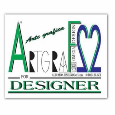 Artgraf album  f2 24x33 liscio 120gr 10 fogli