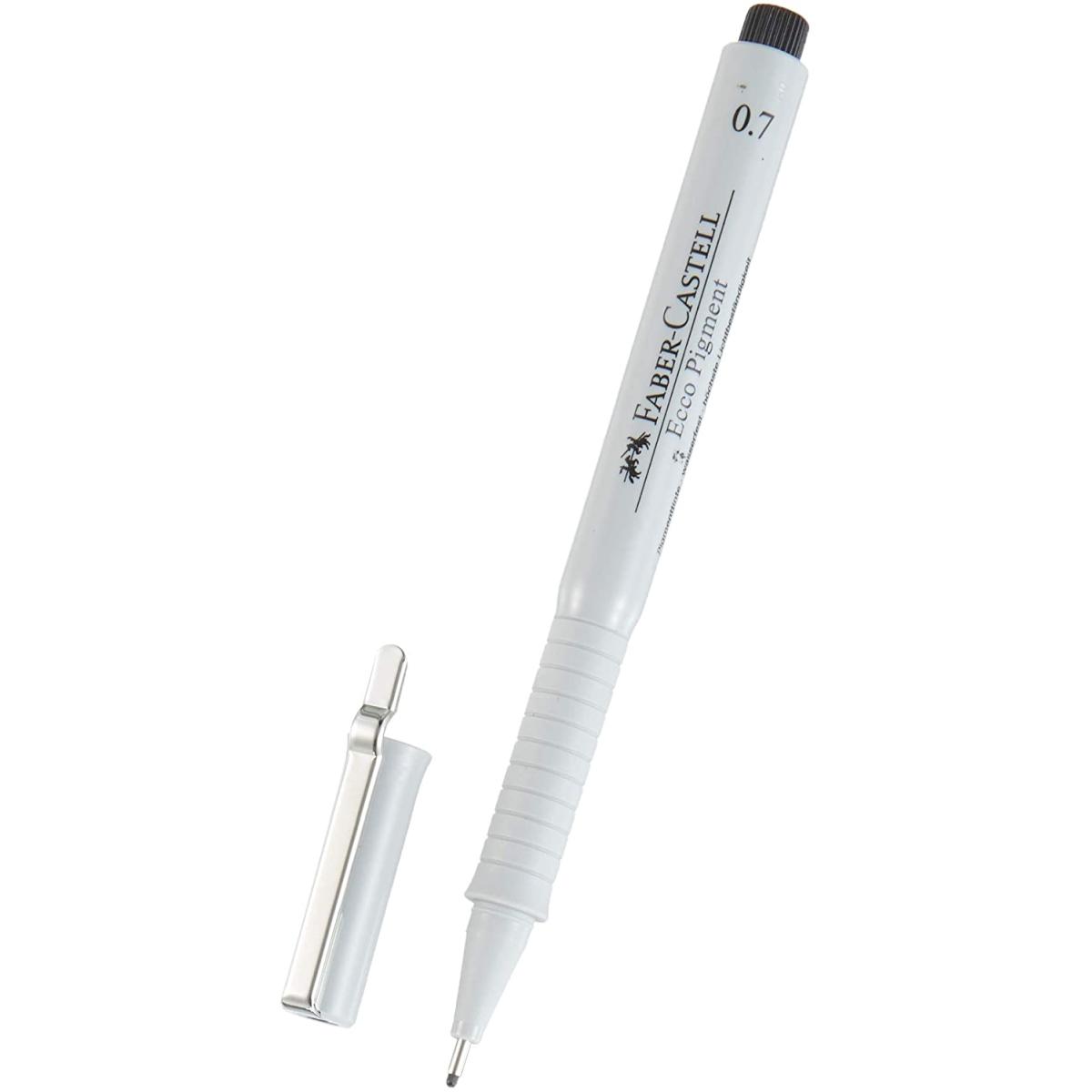 Penna ecco-pigment 0,7 faber-castell