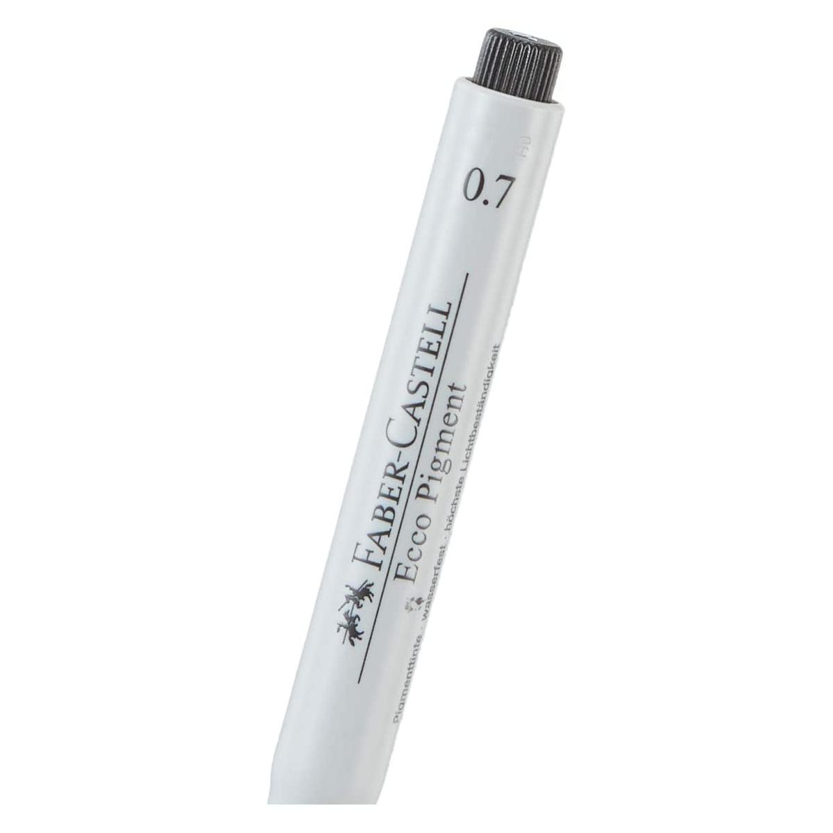 Penna ecco-pigment 0,7 faber-castell