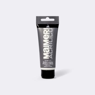 Maimeri acrilico 75ml bianco platino 017