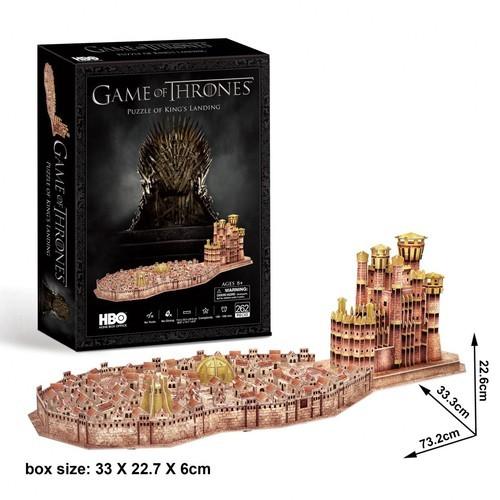 Game of thrones 3d puzzle king's landing