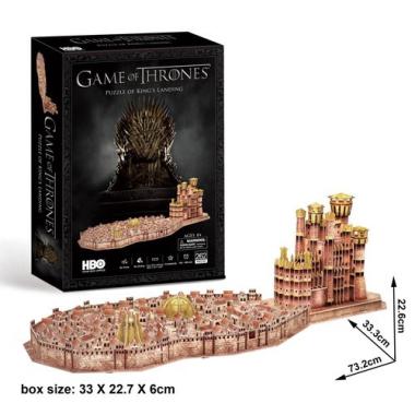 Game of thrones 3d puzzle king's landing
