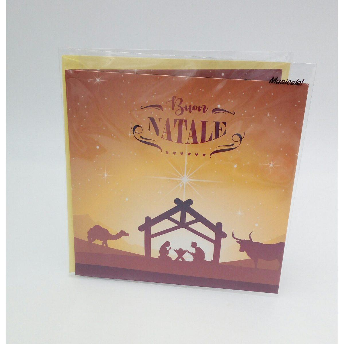 Biglietto musicale buon natale 88-274