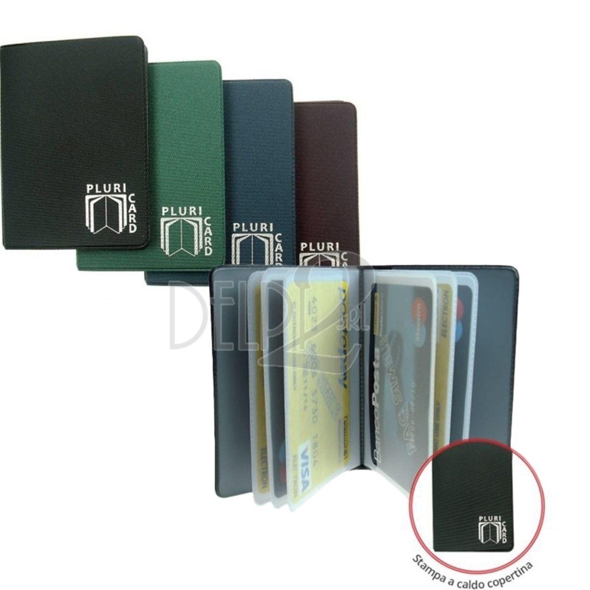 Portacard a libro - 14 tasche