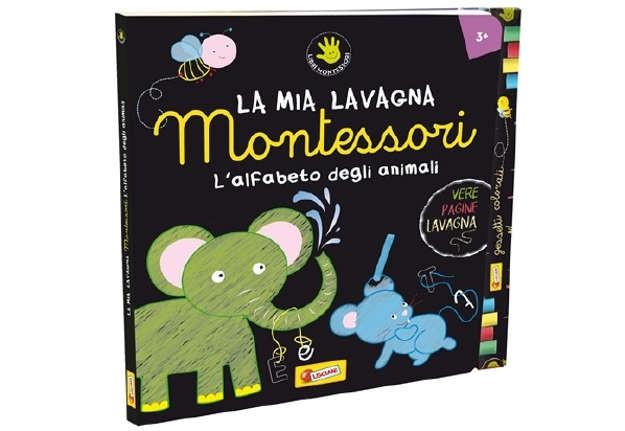 La mia lavagna montessori - l'alfabeto degli animali