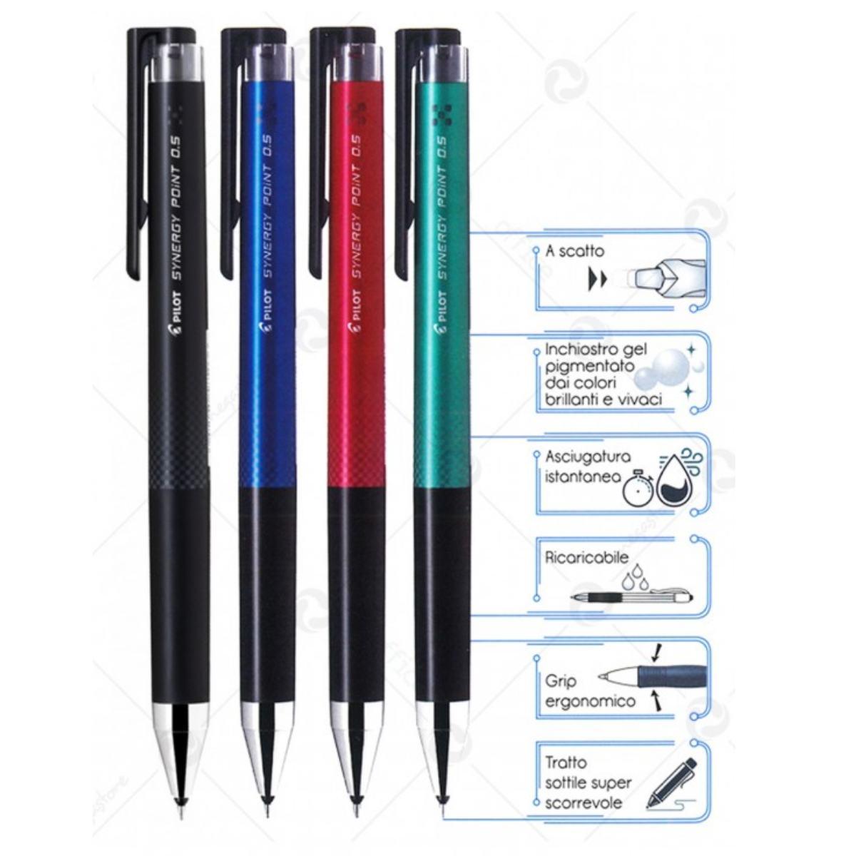 Penna pilot synergy roller gel 0,5